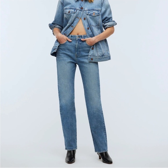 Madewell 90’s Straight Jean Blue Size 29 - Picture 15 of 15